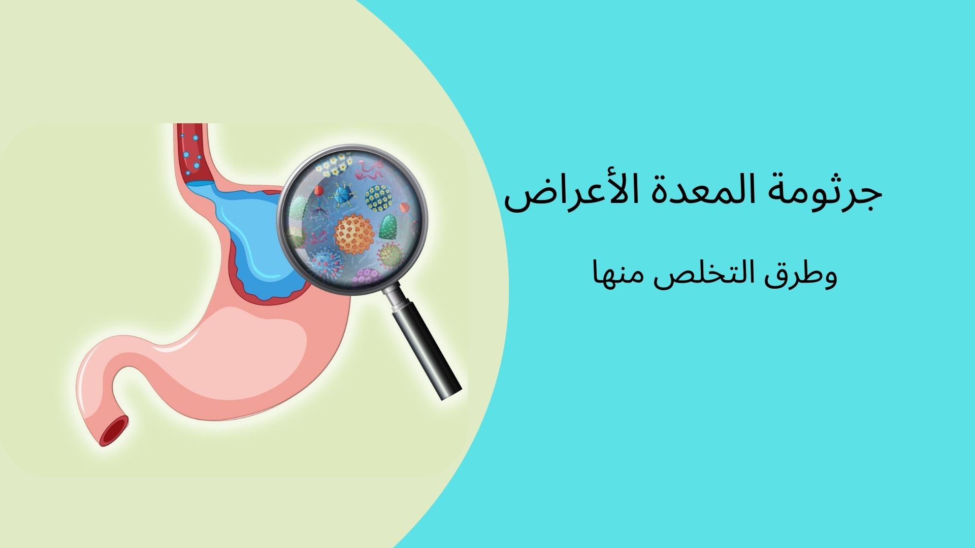 جرثومة المعدة الأعراض وطرق التخلص منها